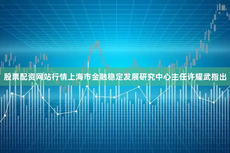 股票配资网站行情上海市金融稳定发展研究中心主任许耀武指出